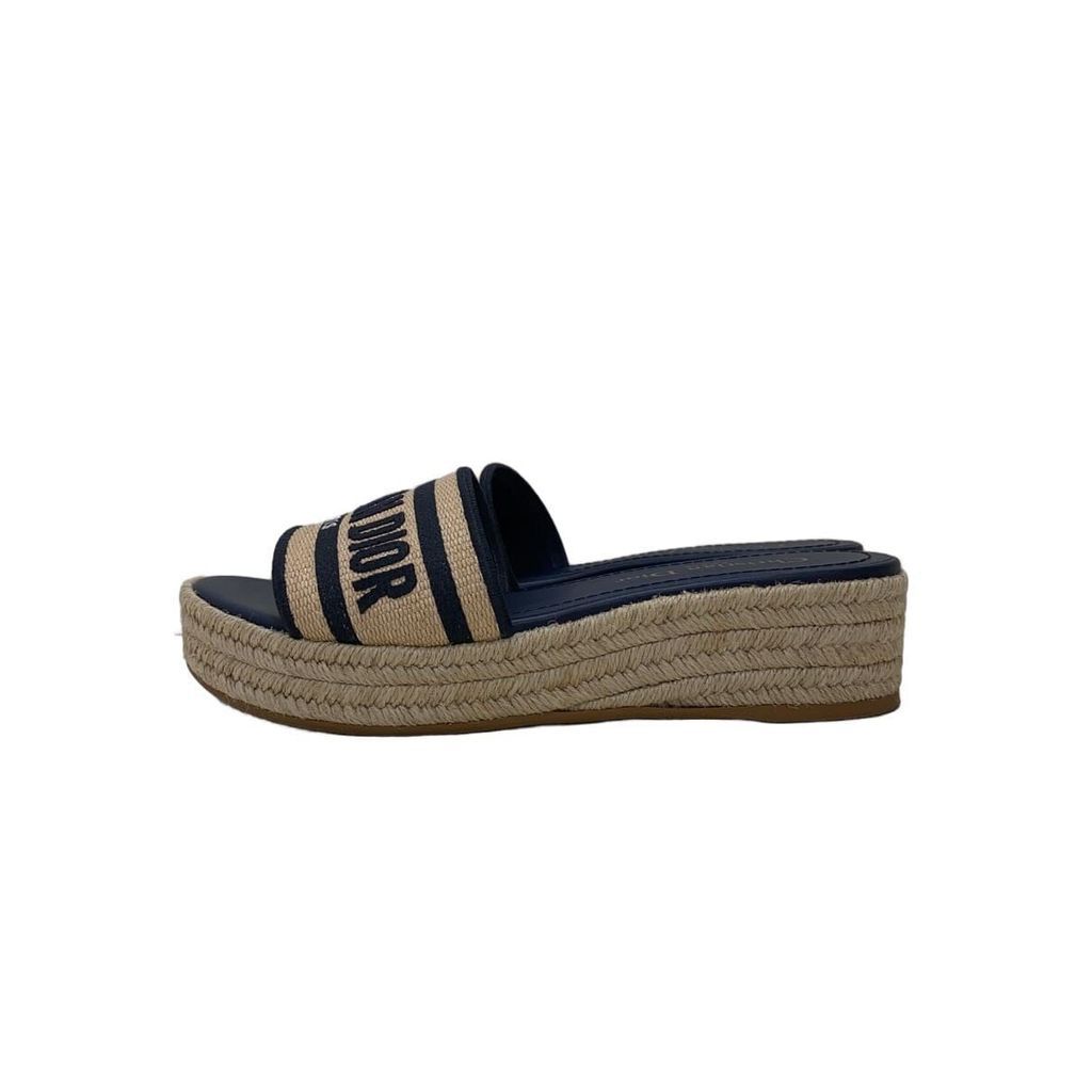 Christian Dior Sandals Dway 37 NVY KCO397ECJ Direct from Japan Secondhand