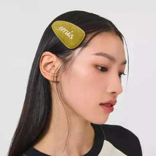 【Hello Honey Girl】Emis เครื่องประดับผม วัสดุผ้าลูกฟูก สไตล์ Emis แฟชั่นหวาน สไตล์ดาราอินเทอร์เน็ต ตัวอักษรบ้านแบรนด์ กิ๊บติดผม ที่คาดผม ผ้าฝ้ายคุณภาพดี ไม่ฝัง ญี่ปุ่นและเกาหลี