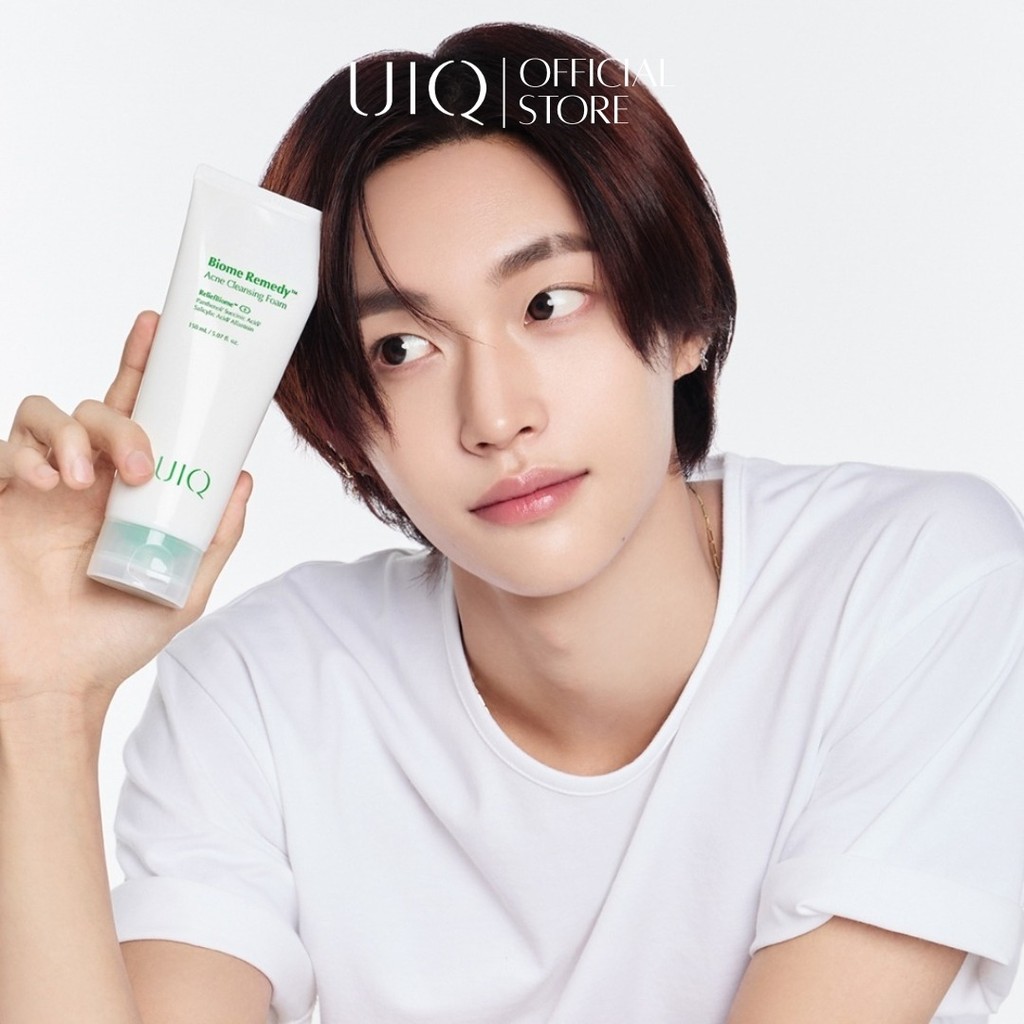 UIQ Biome Re. Acne Cleansing Foam โฟมล้างหน้า ผิวมัน สิว รูขุมขน