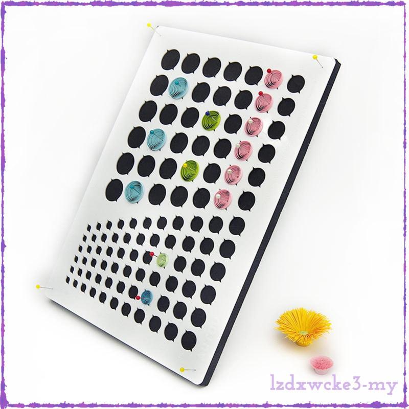 [LzdxwckefaMY] Quilling Board Quilling Shape Board Paper Rolling Quilter Grids Paper Quilling รูเล็ก
