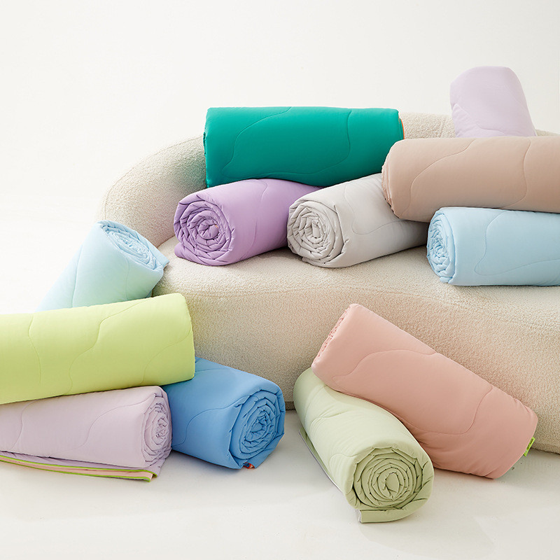 Class A Mother Baby Cool Silk Summer Cool Quilt Ice Cream Nylon Air Conditioning Quilt Children Summ