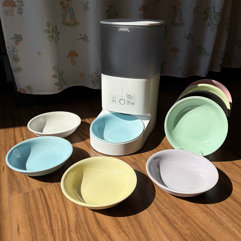 สัตว์เลี้ยง น้องแมว Howman Real Ceramic Bowl Feeder ชามเซรามิค Flat Alternative Bowl Pet Ceramic Bow