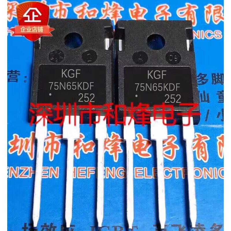 [ราคาเดียว] KGF75N65KDF TO-247 MOS Field Effect Tube หลอดกําลังสูง