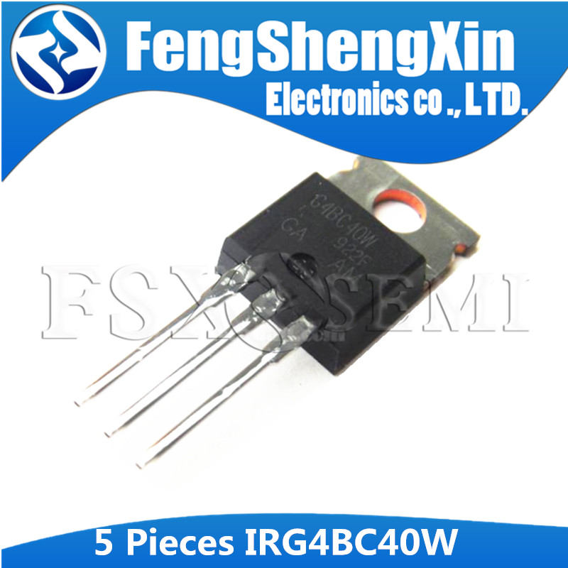5 IRG4BC40W TO220 G4BC40W TO-220 IRG4BC40 IGBT 600V 40A ทรานซิสเตอร์