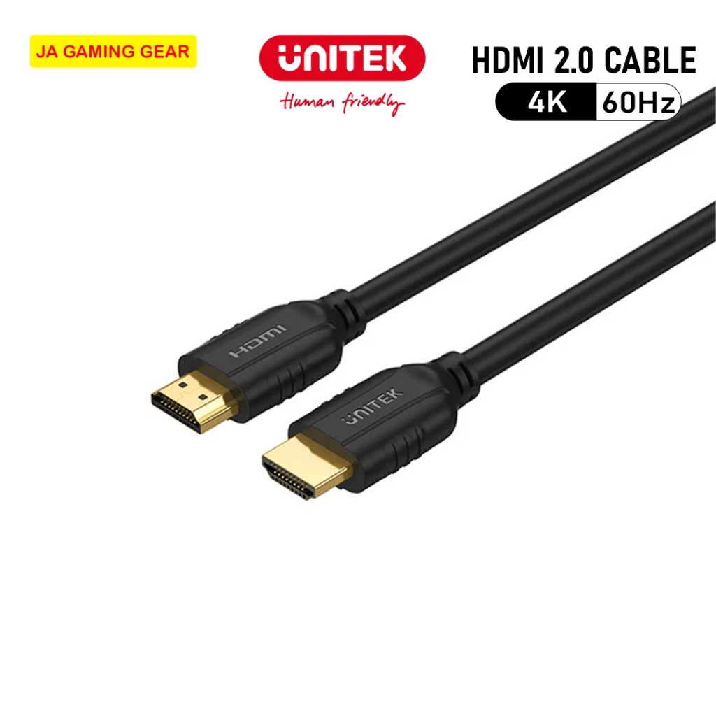 Unitek C11079BK 4K 60Hz HDMI 2.0 Cable สาย HDMI (1M/1.5M/2M/3M/5M/10M)