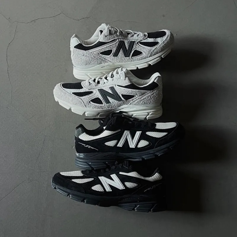 รองเท้าผ้าใบ New Balance NB 990 V4 ของแท้ U990JS4 ประกัน 1 ปี RMKS