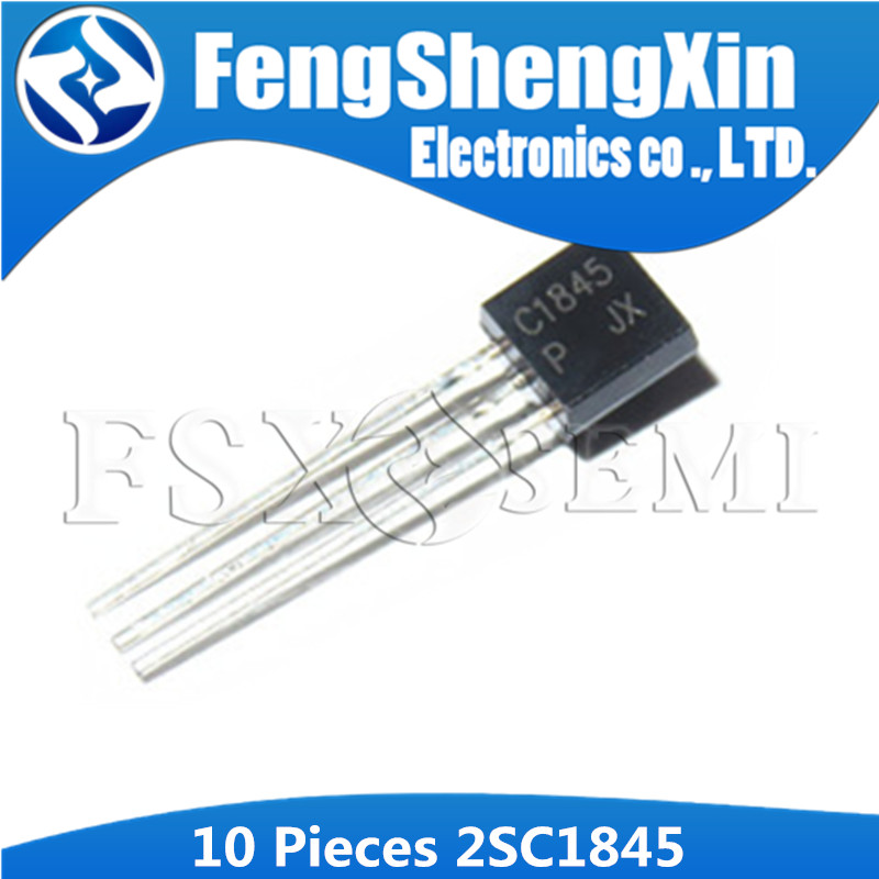 10 ชิ้น 2SC1845 TO92 NPN SILICON ทรานซิสเตอร์ TO-92 C1845 2SC1845-F