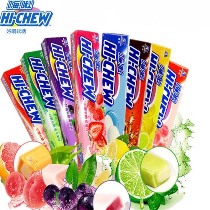 ReadyStock Morinaga HI-CHEW HI-CHEW Good Chewing Gummy Happy Chewing Gummy Children Snacks Fruit Gum