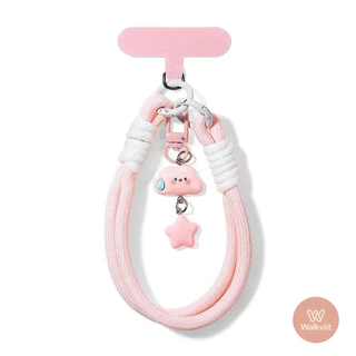 โทรศัพท์มือถือ Lanyards การ์ตูนน่ารักวัยรุ่นวัสดุที่เหนือกว่าระดับสูงเรียบง่ายหลายสีบรรยากาศที่อุดมไปด้วย