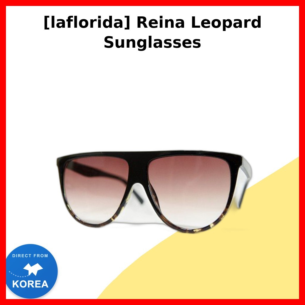 แว่นกันแดด Reina Leopard ลายเสือดาว จาก Seoul Secret
