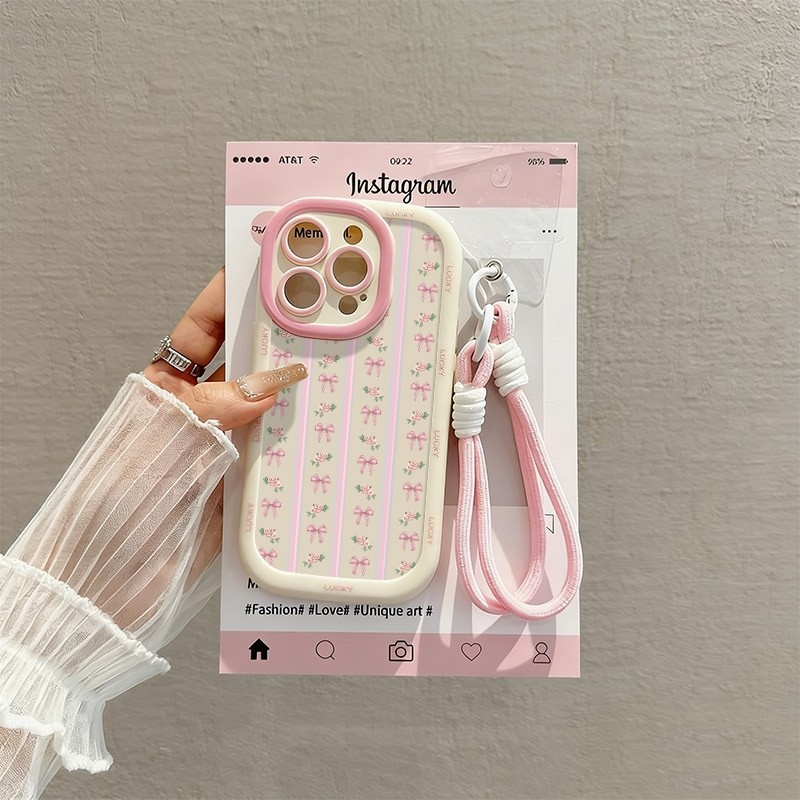 เคส+สร้อยข้อมือ OPPO A3X A3 A7 A5S A12 A11K A3S A12E A15 A15S A16 A16S A54S A16K A16E A17 A17 A17K A