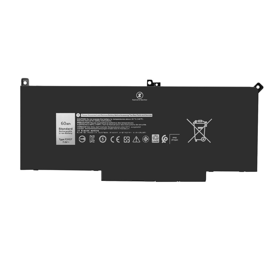 Suitable for Dell Latitude 7280 7290 7380 7390 7480 7490 F3YGT battery