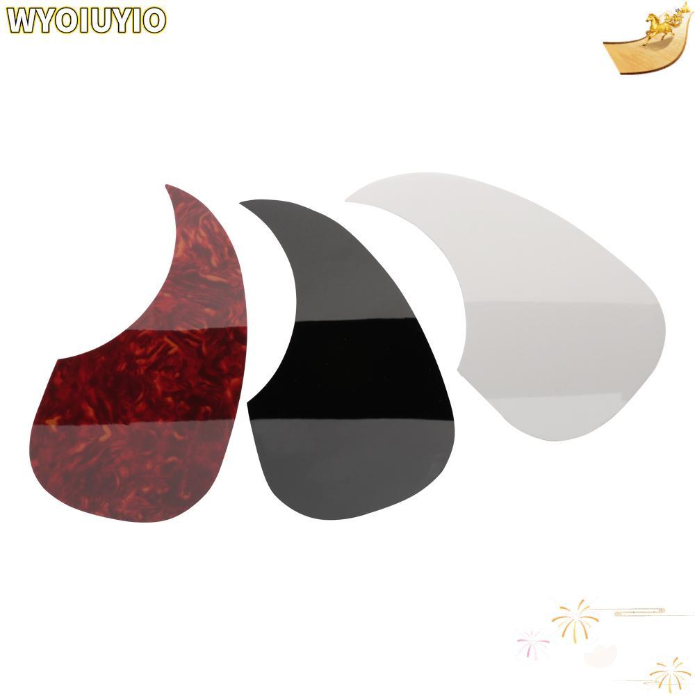 WYOIUYIO ปิ๊กการ์ดกีตาร์คุณภาพสูง Comma Shape Self-กาว Pick Guard