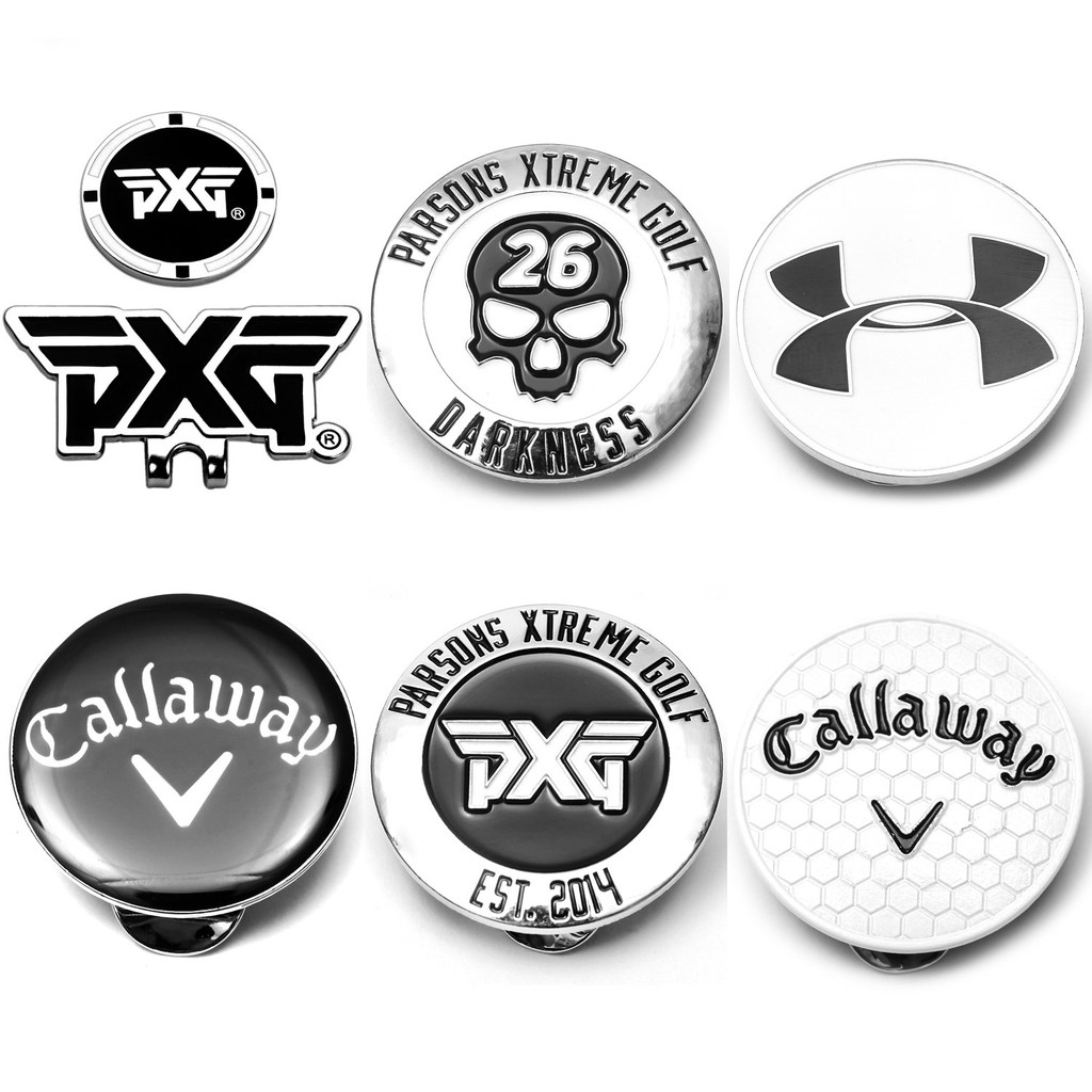 Golf Mark ของแท้ Golf Mark พร้อม Magnet Golf Mark Brand New Ball Position Mark Accessories Golf Mark