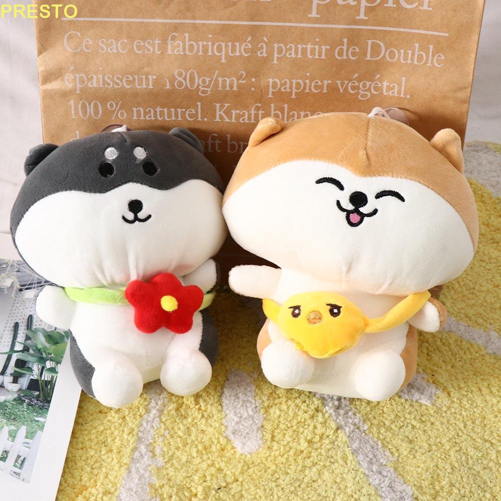 PRESTO Husky Dog Plush ของเล่น Kawaii So จําลอง Husky Appease ของเล่น Plushie ปัจจุบันของขวัญวันเกิด