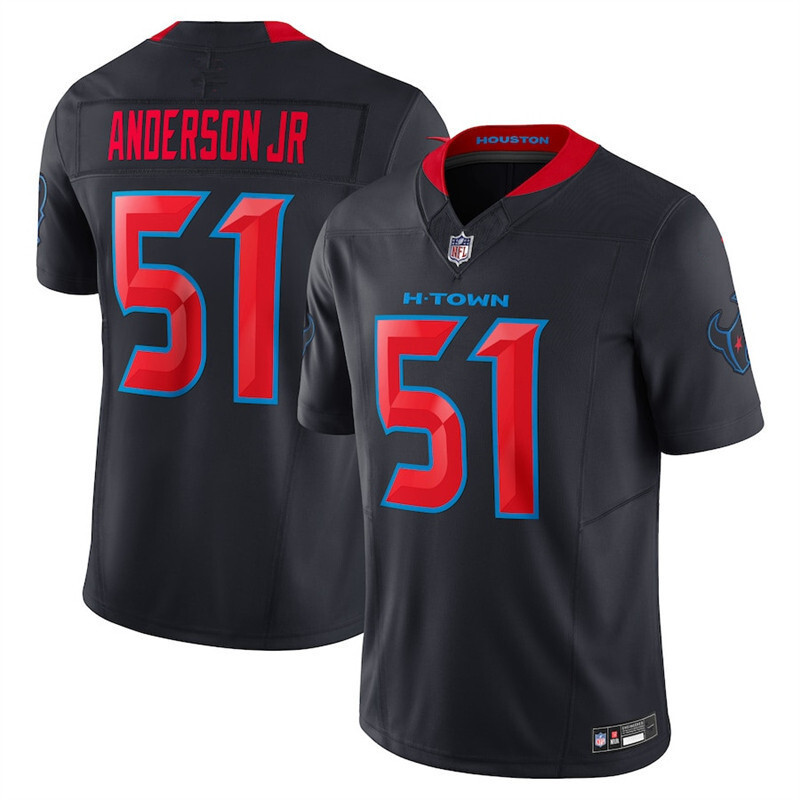 เสื้อรักบี้ NFL Houston Texans สำหรับเด็ก หมายเลข Anderson