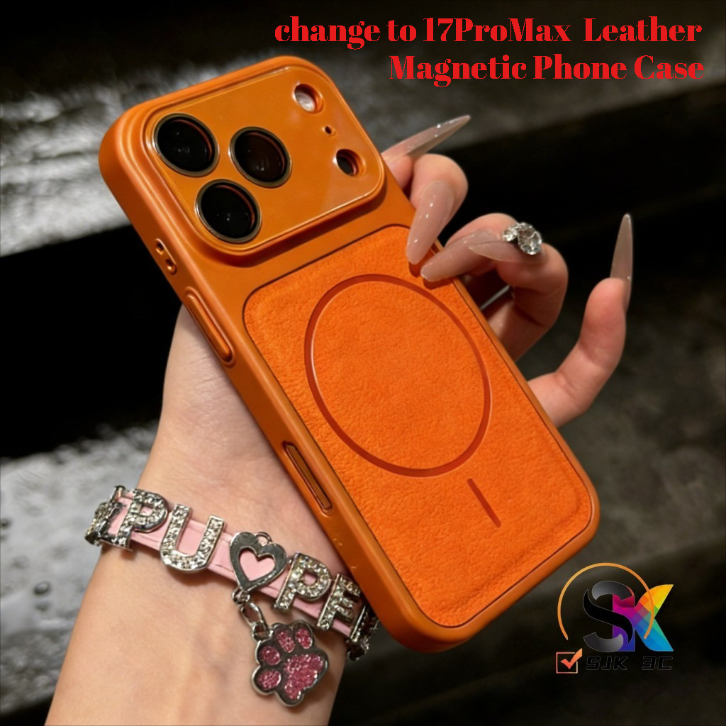 หนังเคสโทรศัพท์แม่เหล็กสําหรับ ไอโฟน 17 มือโปร สูงสุด 13 14 15 16 มือโปร สูงสุด เปลี่ยนทันทีถึง 17 ปลอกพร้อมกล้องกันกระแทกฝาครอบป้ – โปรปัง