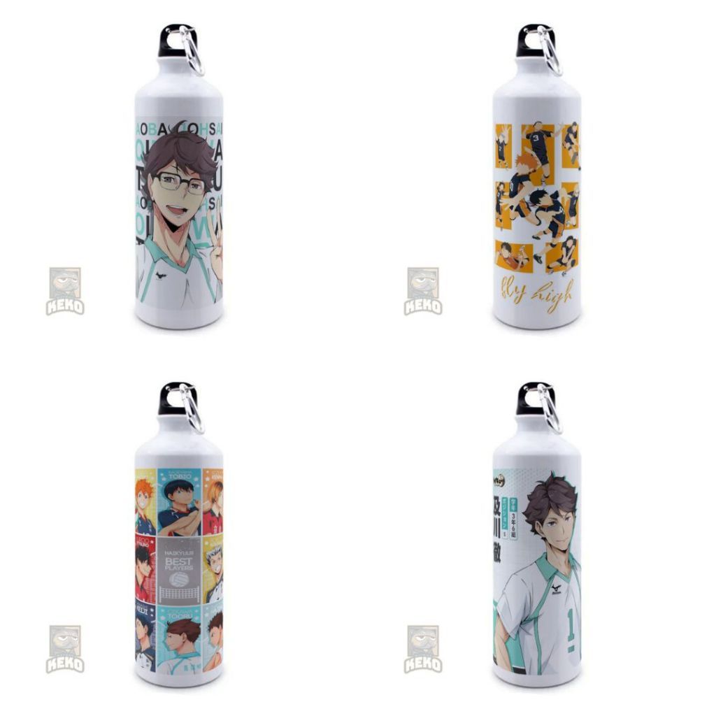 Oikawa Haikyuu มังงะอะนิเมะ Collage ขวดกีฬา