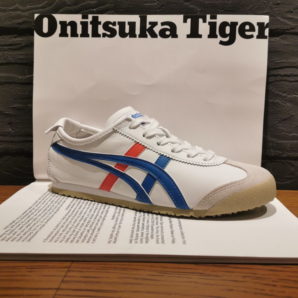 Onitska Classic MEXICO66 รองเท้าวิ่งย้อนยุคลําลองคู่รองเท้ากีฬาผู้ชาย DL408-0146
