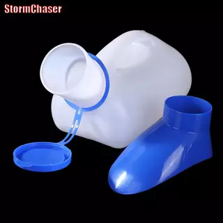 [Storm-t] โถปัสสาวะ Unisex ห้องน้ํามือถือ Pee Storage Tool ความจุขนาดใหญ่ Journey ปัสสาวะ Pee Bottle Thicken Car Travel ขวดปัสสาวะ