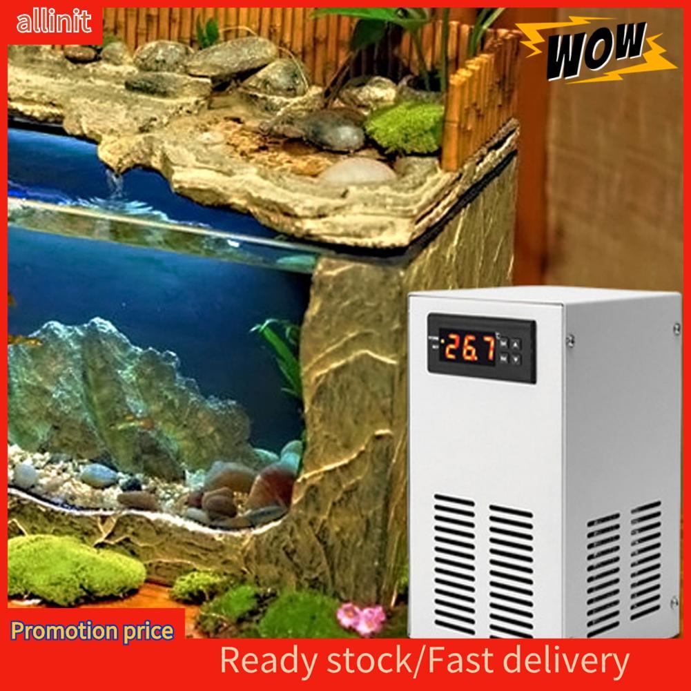 Allinit Aquarium Chiller 70-72W Ultra Quiet ประหยัดพลังงานระบบทำความเย็นน้ำเครื่องทำความเย็นสำหรับถั