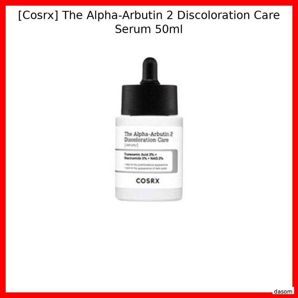 [Cosrx] The Alpha-Arbutin 2 Discoloration Care Serum 50ml / Brightening, Smoothi by dasom