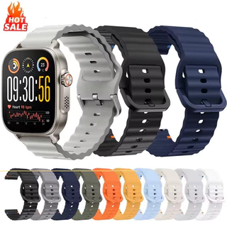 Spot สายนาฬิกาซิลิโคนสําหรับ realme watch 5 สาย smartwatch สร้อยข้อมือระบายอากาศ correa realme watch 5