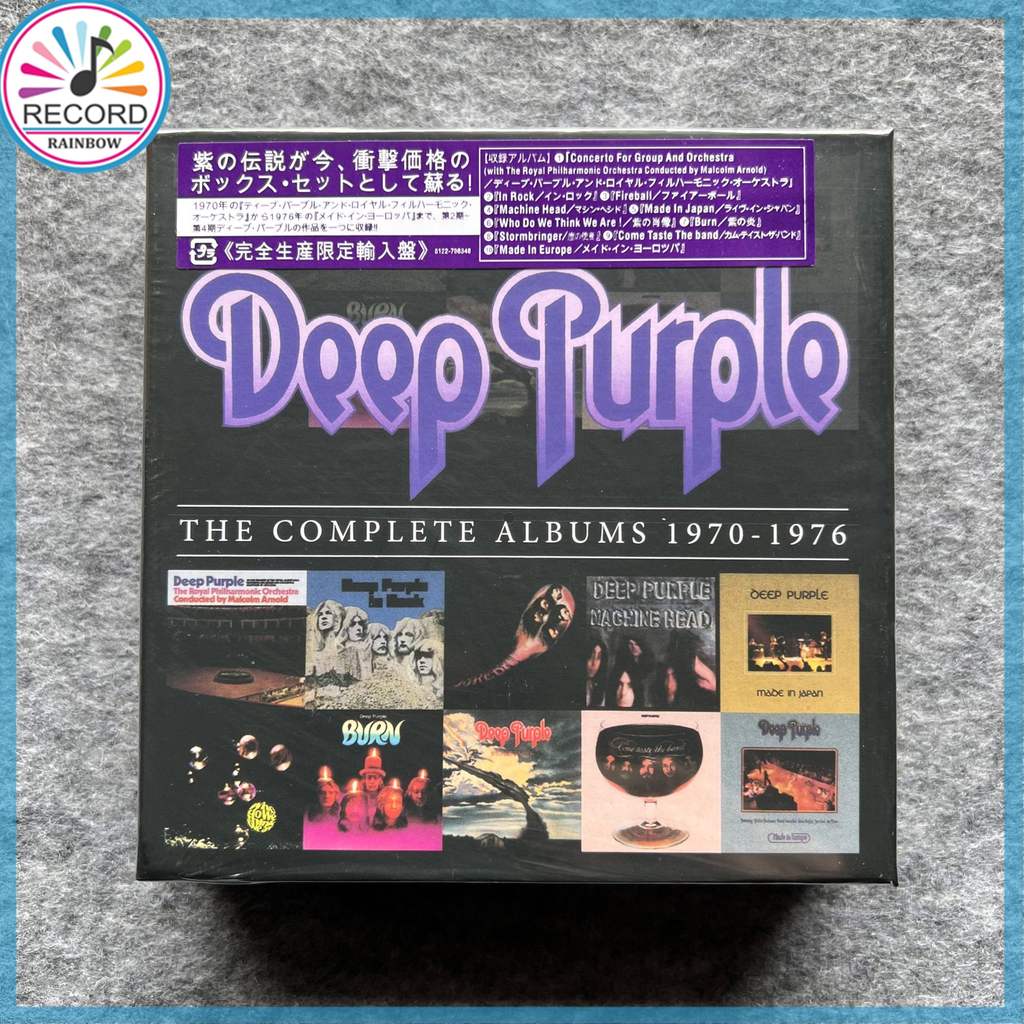 Deep Purple Complete Album 1970-1976 10-CDs Box Set Original Brand New Album [Sealed]