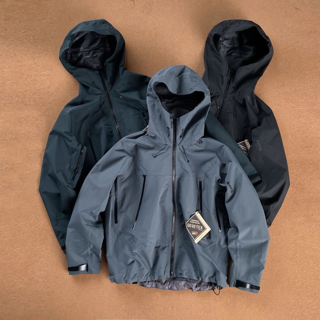 M66O Goldwin Goldwin GTX PRO 3L Hard Shell Jacket กลางแจ้งกันลมกันฝน Hooded Jacket Jacket Jacket