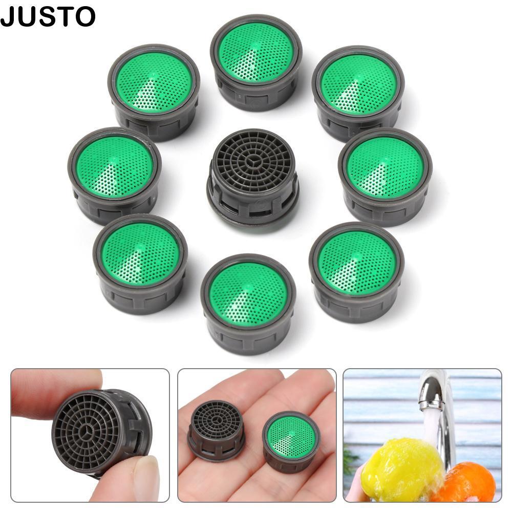 JUSTO 1/2/5pcs ก๊อกน้ํา Aerator กรองก๊อกน้ําอุปกรณ์เสริม Bubbler แกนด้านในด้ายหญิง