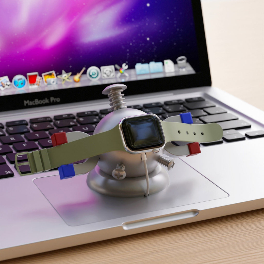 Creative Pokémon Magneto Apple Watch iwatch s9 Stand applewatch Watch ฐานชาร์จ