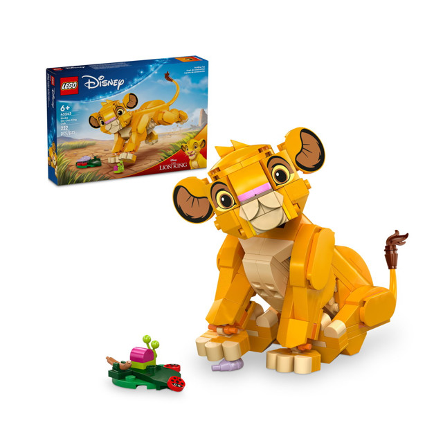 ของแท้ LEGO LEGO 43243 Little Lion King Simba Building Block ของเล่นของขวัญประกอบ20260110