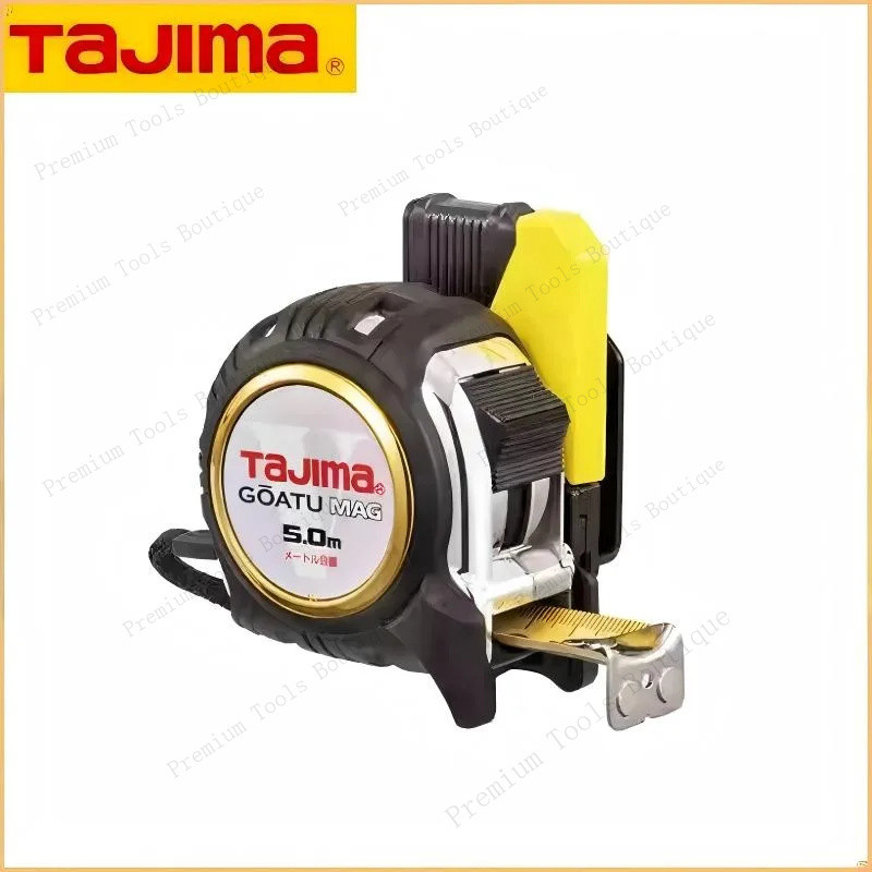 Tajima 1001-1892 ตลับเมตร 5ม×25มม แม่นยำ ทนทาน ล็อคอัตโนมัติ สำหรับงานก่อสร้าง