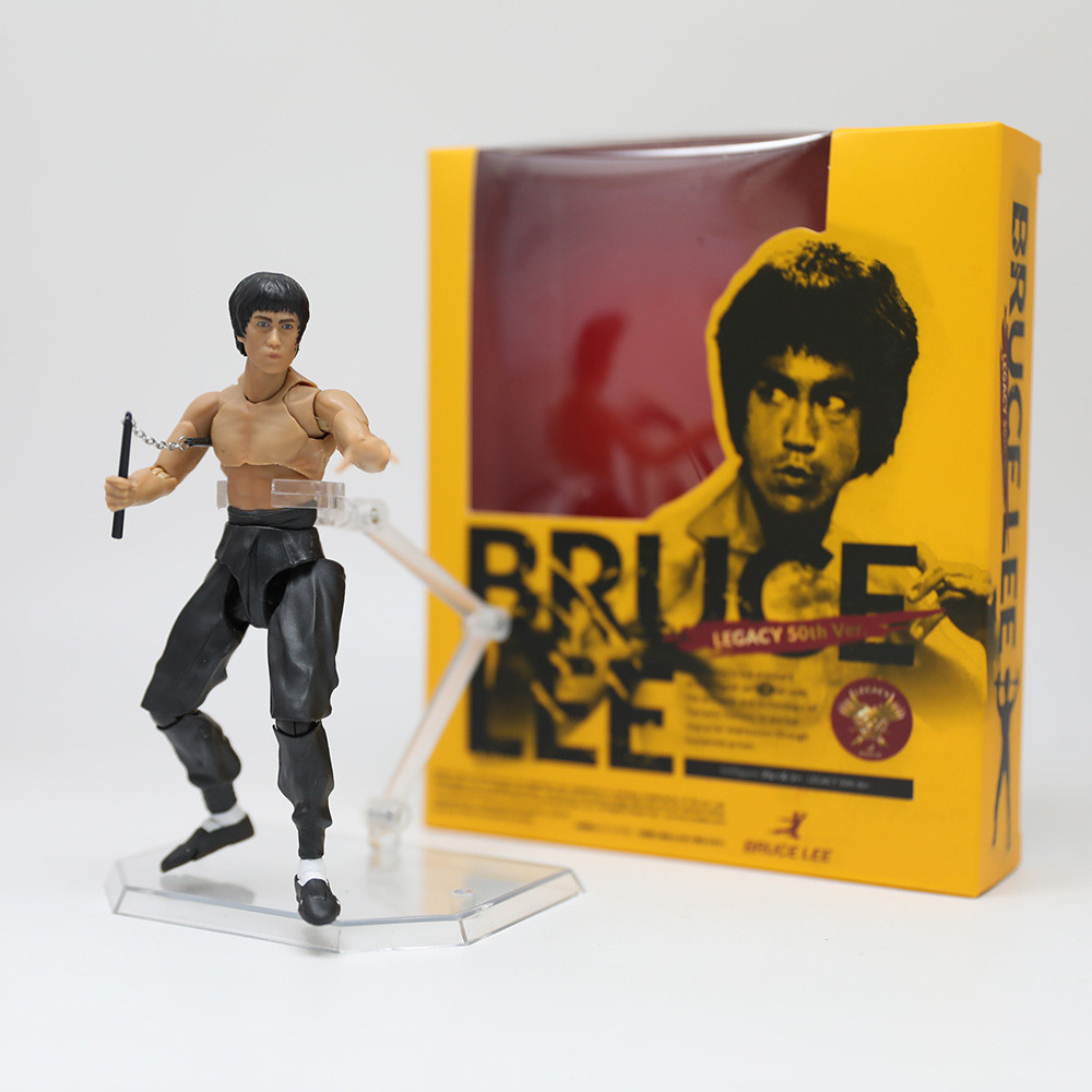 50th Anniversary Bruce Lee Articulated Figure Collectible Model Action Figure Figma Toy