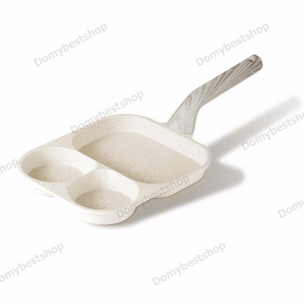 COD 3 in 1 Eggs Medical Stone กระทะไข่เจียวกระทะทอดสําหรับเตาแก๊สเตาแม่เหล็กไฟฟ้า
