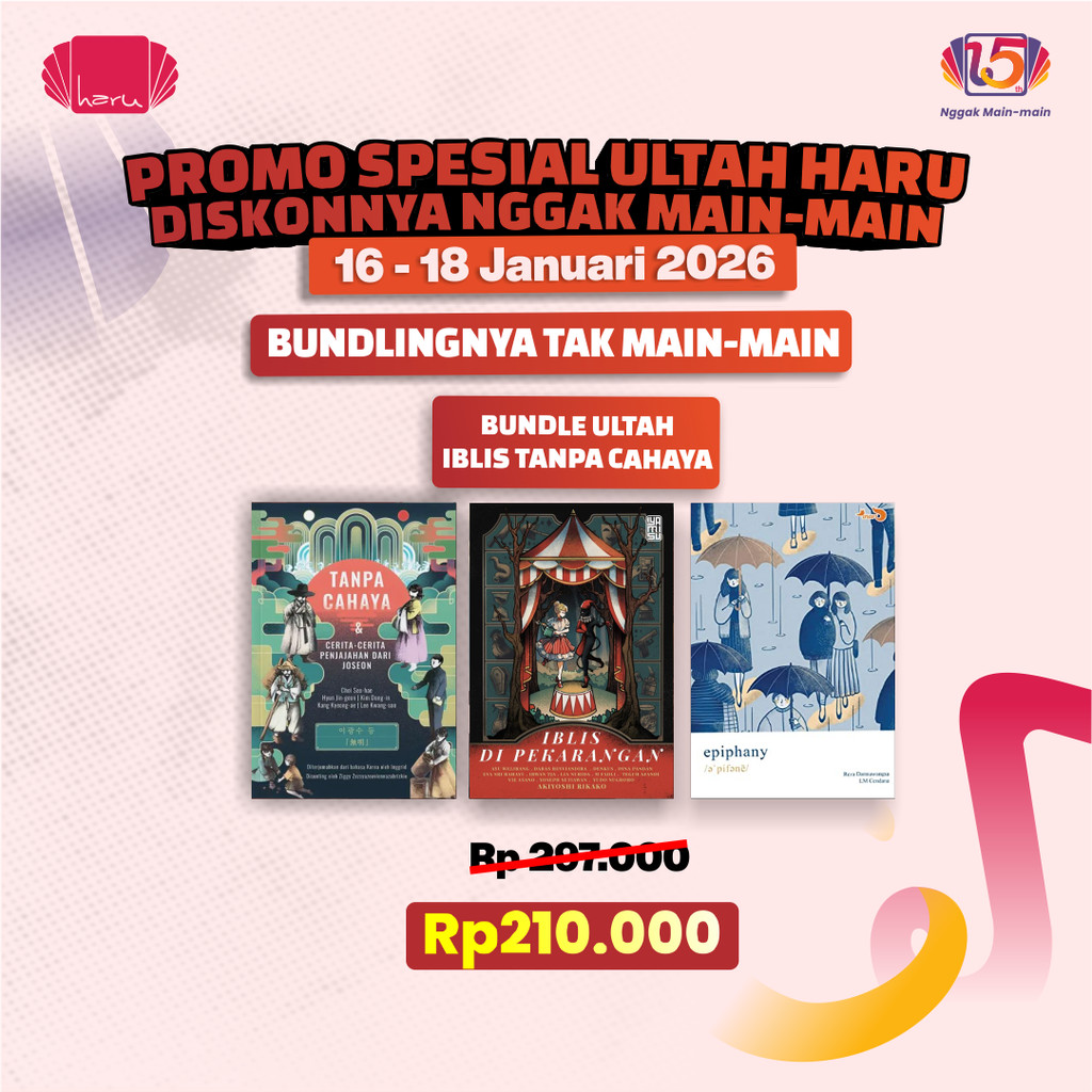 CAHAYA การผูกมัดพิเศษของวันเกิดปีศาจ Haru ในลาน ไม่มีไฟ สํานักพิมพ์ Epiphany Haru