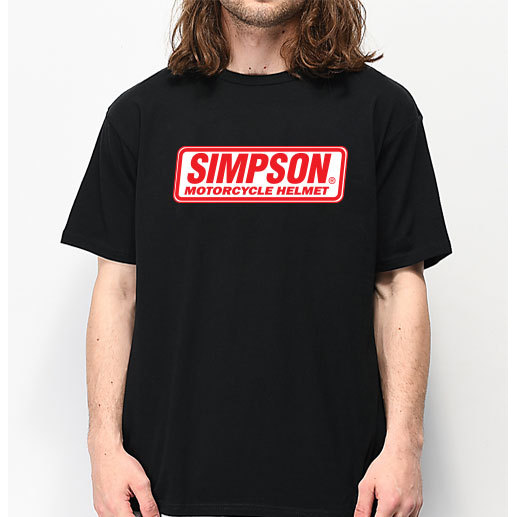 COD- SIMPSON HELMET T SHIRT RACE CLIC RETRO OLDSCHOOL เสื้อยืดคอกลม คุณภาพดี