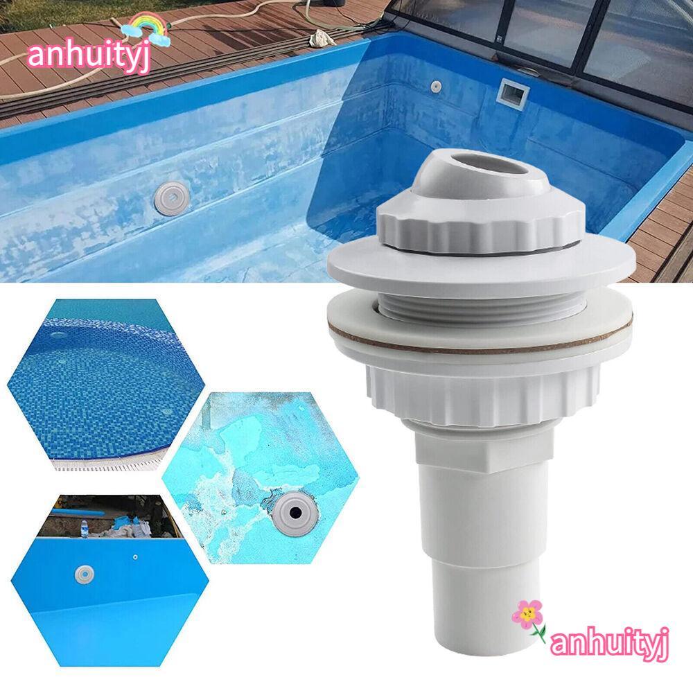 ANHUITYJ Inlet หัวฉีดน้ำสำหรับสระแบบมาตรฐานSPA Jet สามารถปรับได้ ใช้งานง่ายในสระว่ายน้ำ