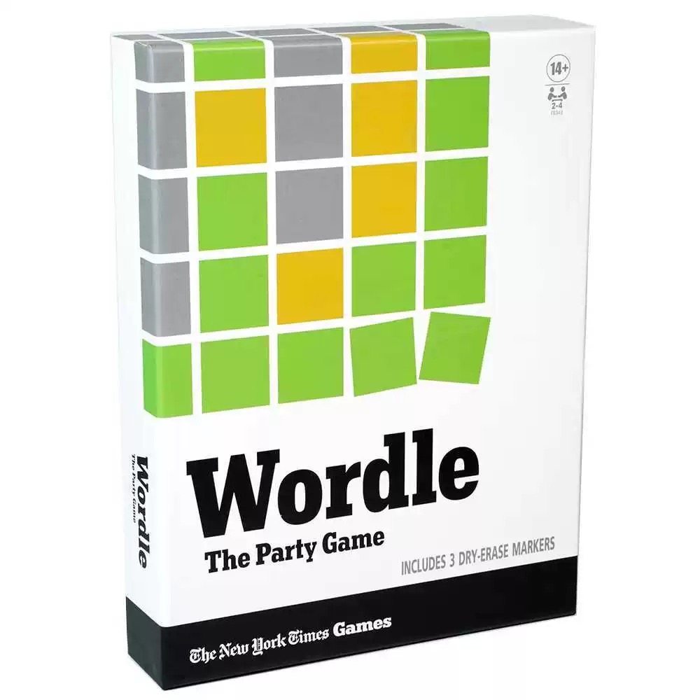 全英文 Wordle the Party เกมกระดาน 儿童聚盘 เกม