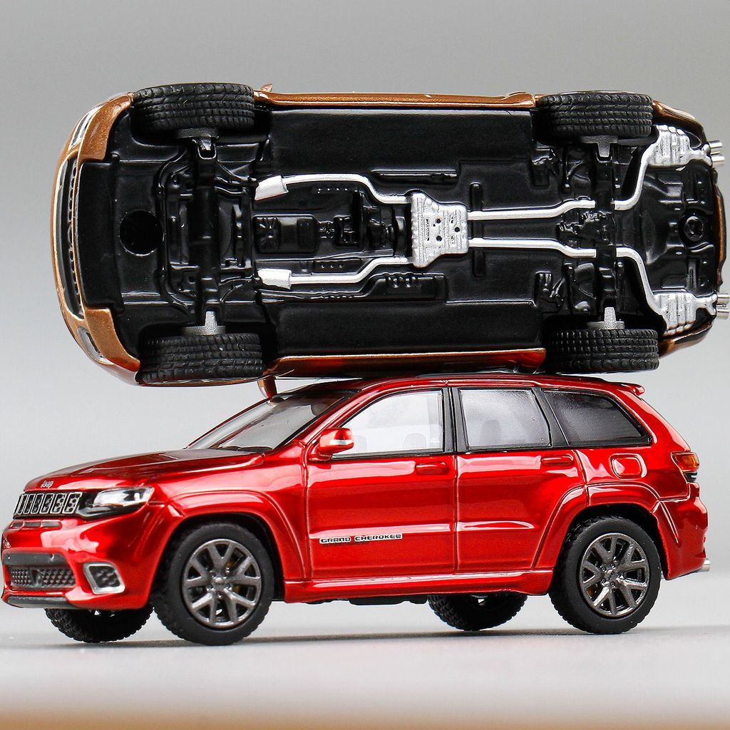 Smallcar 1/64 Jeep Grand Cherokee Alloy รถเหล็กโมเดลของเล่นของขวัญวันเกิด - รูปที่ 5