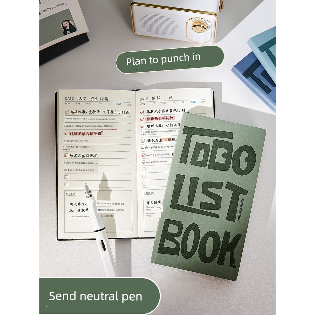 planner 2026 planner Todo A6 Time นักวางแผนภารกิจวินัยในตนเอง