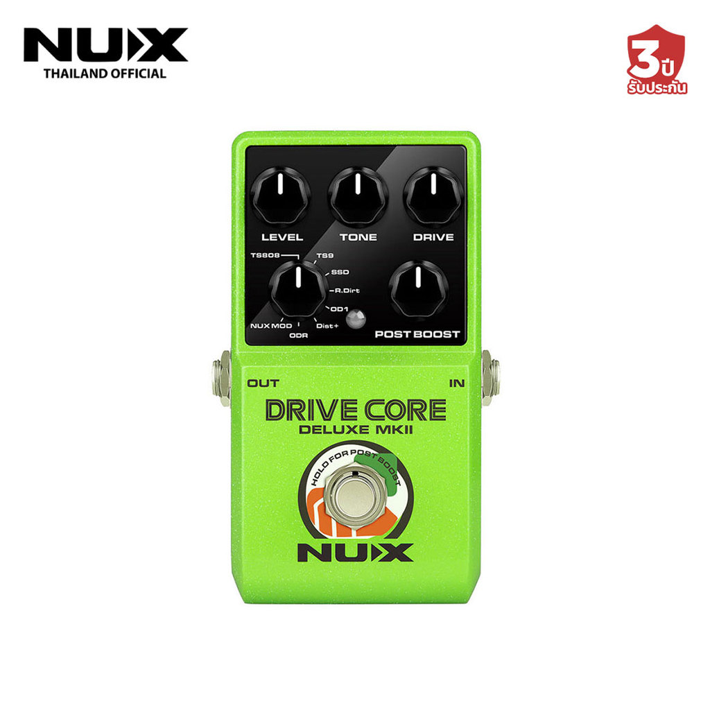NUX Core Series Stompboxes Drive Core Deluxe MKII NCO-2