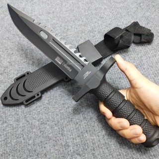 Columbia 1378A มีดเดินป่า มีดพก ใบมีดผสมฟันเลื่อย ด้ามกันลื่…