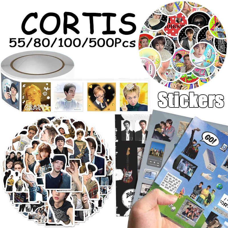 80/100/500 ชิ้น CORTIS สติกเกอร์ KEONHO JAMES JUHOON SEONGHYEON สติ๊กเกอร์กันน้ําคอลเลกชันของเล่นของขวัญ