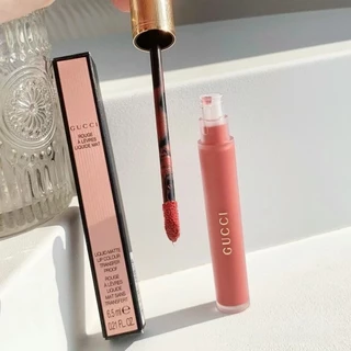 💎COD&แท้🎀ส่งในกรุงเทพฯ Gucci Rouge a levres liquid matte lip colour 6.5 ml #208 #203 #413 #505 #521 #25 #114 #311