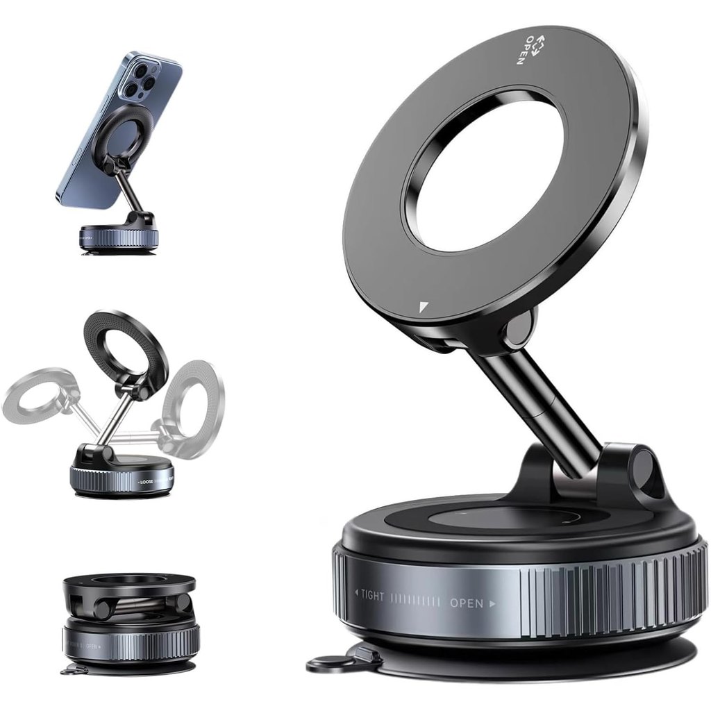 ASS CAR HOLDER K007 / STRONG MAGNETIC ที่วางโทรศัพท์ในรถยนต์ FOLDABLE 360° ADJUSTABLE MOUNT UNIVERSA