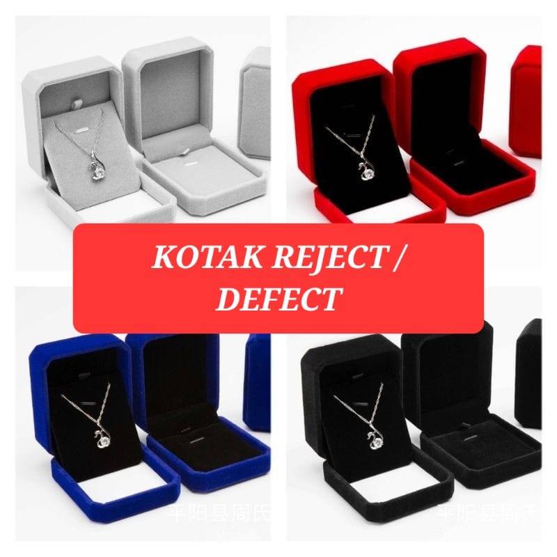 YooHaeng - [REJECT] กล่องสร้อยคอ/กล่องแต่งงานโลหะมหัศจรรย์/พรสวรรค์/กํามะหยี่กํามะหยี่กํามะหยี่