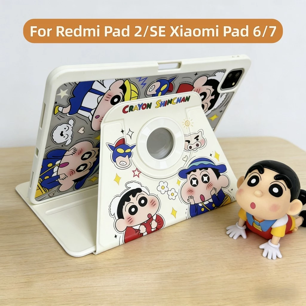เคสแท็บเล็ต สำหรับ Xiaomi Pad 6/7/8 Redmi Pad 2/Redmi Pad SE 11 Pro 12.1 กันกระแทก พร้อมช่องใส่ปากกา