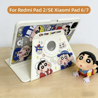 เคสแท็บเล็ต สำหรับ Xiaomi Pad 6/7/8 Redmi Pad 2/Redmi Pad SE 11 Pro 12.1 กันกระแทก พร้อมช่องใส่ปากกา