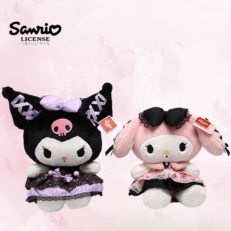 Sanrio Banquet Series ตุ๊กตา Kuromi ตุ๊กตาของเล่นตุ๊กตาการ์ตูน Melody ตุ๊กตา Kuromi